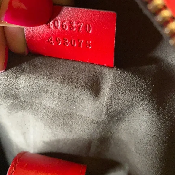 ❤️ Authentic Red Guccissima Leather Backpack - Picture 17 of 17